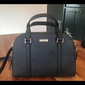 Black Kate Spade crossbody purse